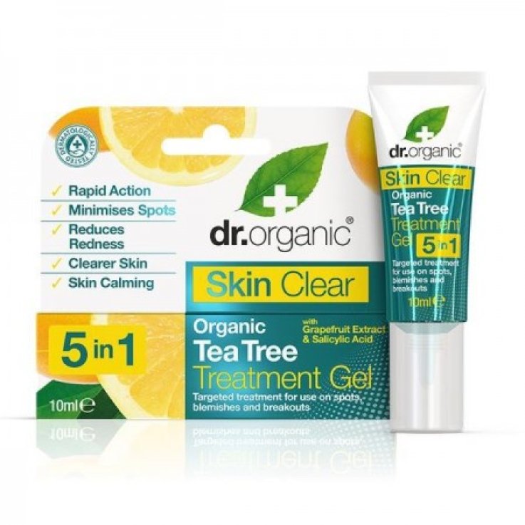 Dr.Organic Skin Clear - Gel Anti Imperfezioni Treatment Gel Tea Tree OIL - 10 ml
