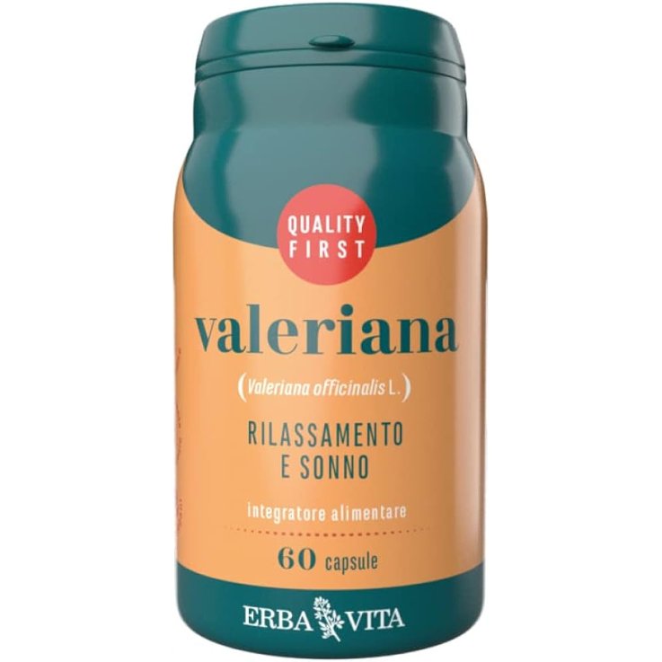 VALERIANA 60 CAPSULE 500 MG ERBA VITA