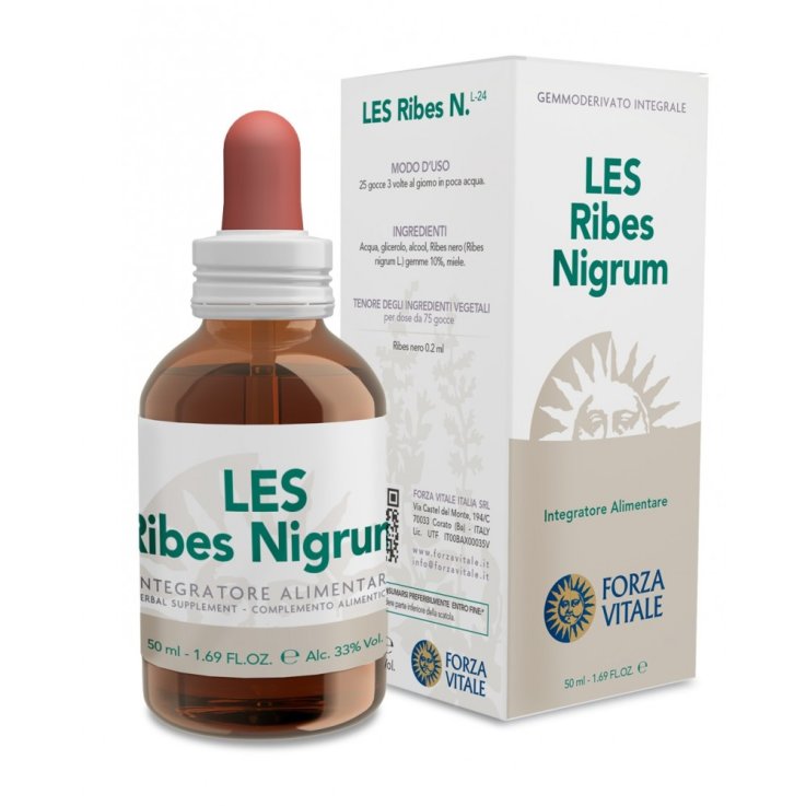 LES RIBES NIGRUM GOCCE 50 ML FORZA VITALE