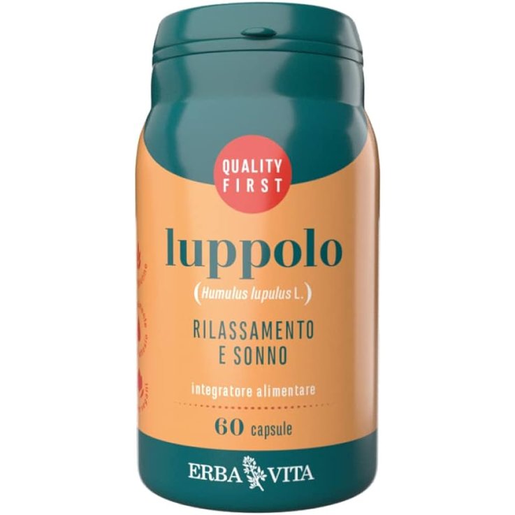 LUPPOLO 60 CAPSULE 450 mg ERBA VITA