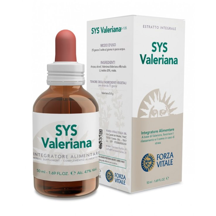 SYS VALERIANA GOCCE 50 ML FORZA VITALE
