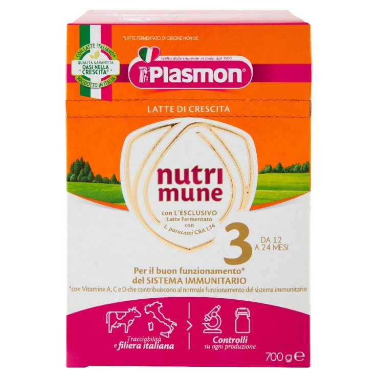 PLASMON NUTRIMUNE Latte in polvere Stage 3 700 gr