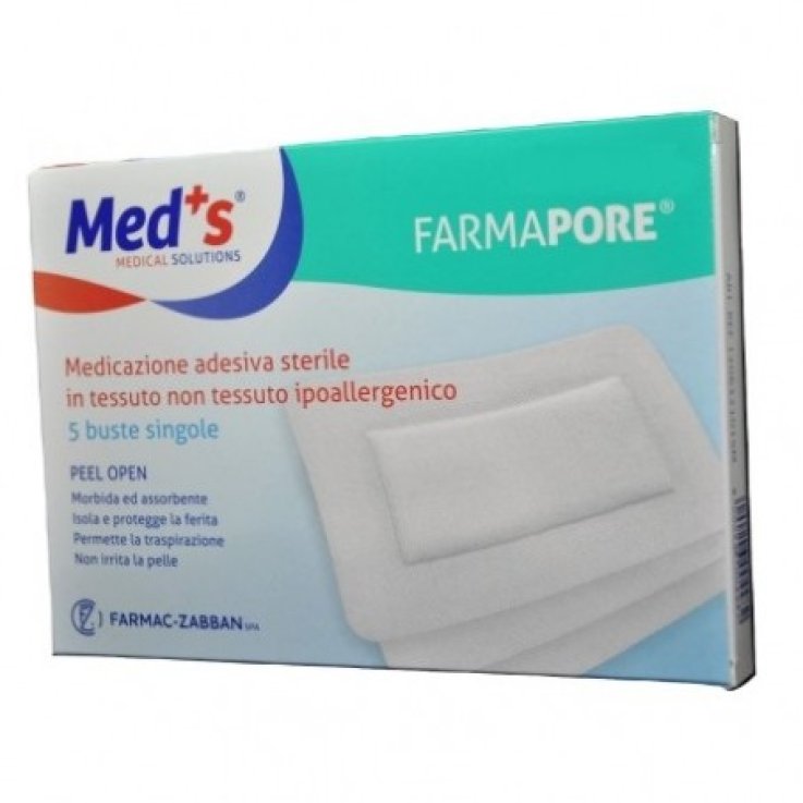 MEDS Medicazione Adesiva Sterile cm15 x 15 5 pezzi