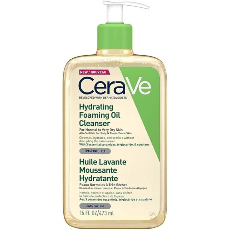 CERA VE Hydrating Oil Cleans 473 ml