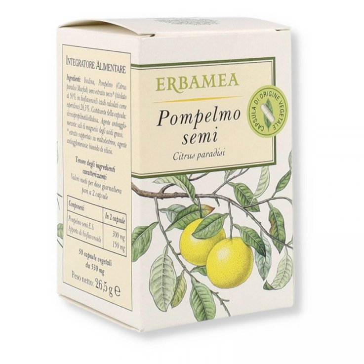 POMPELMO SEMI 50 CAPSULE VEGETALI ERBAMEA