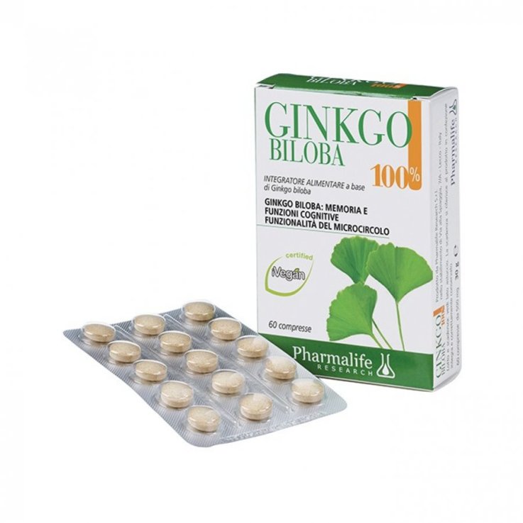 GINGKO BILOBA 100% 60 COMPRESSE