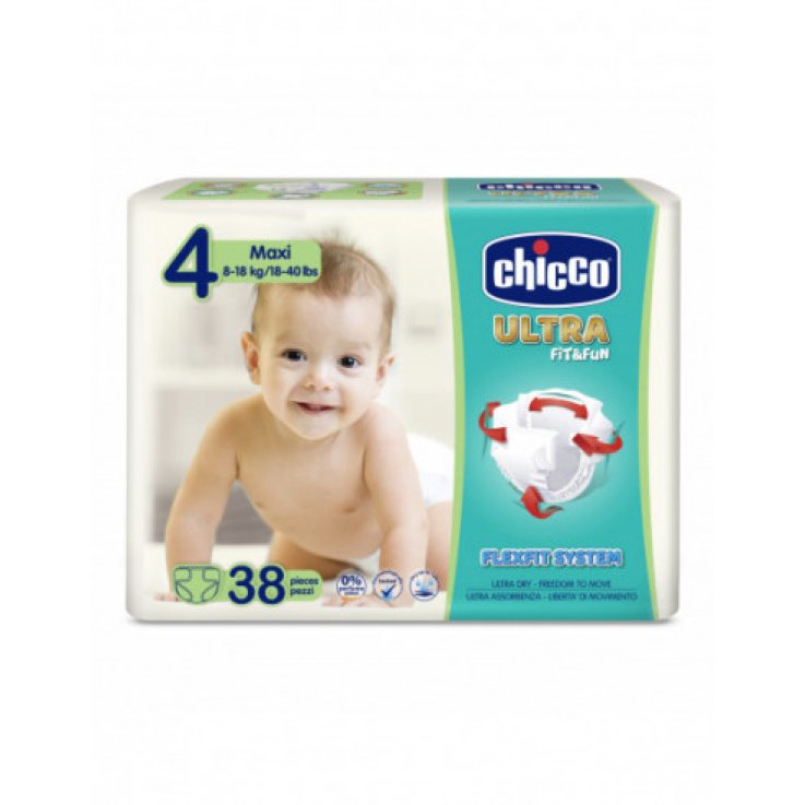 Chicco Pannolino Doppio Ultra Maxi 38 Pezzi