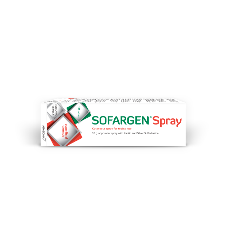 Sofargen spray medicazione polvere 10g Sofar -