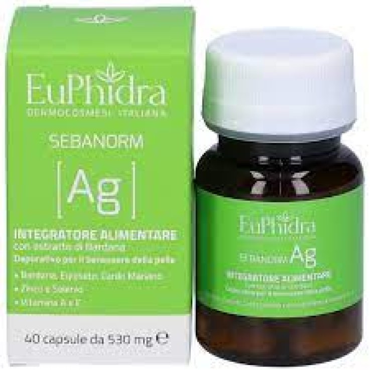 EUPHIDRA SEBANORM AG 40 CAPSULE