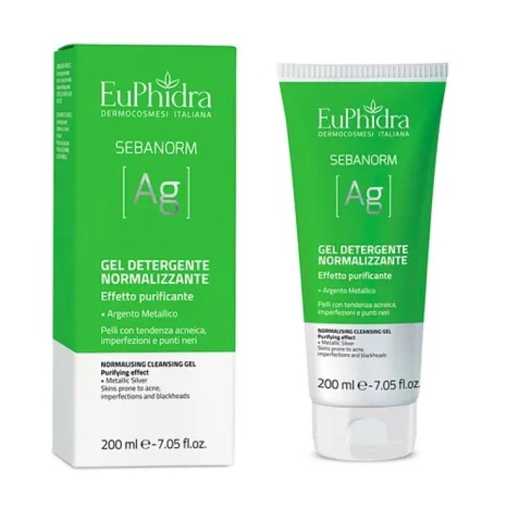 EUPHIDRA SEBANORM AG GEL DETERGENTE 200 ML