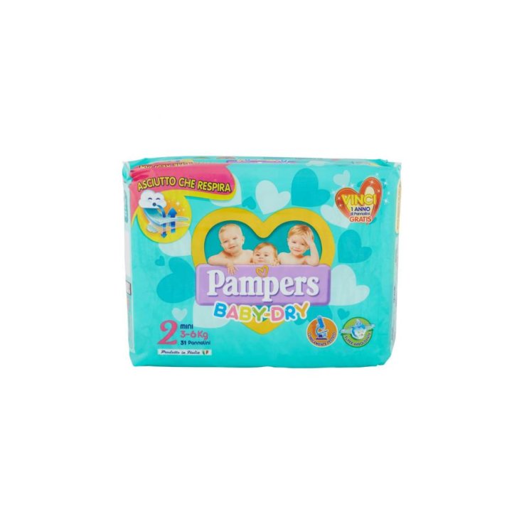 PAMPERS BABY DRY MINI 31 PEZZI