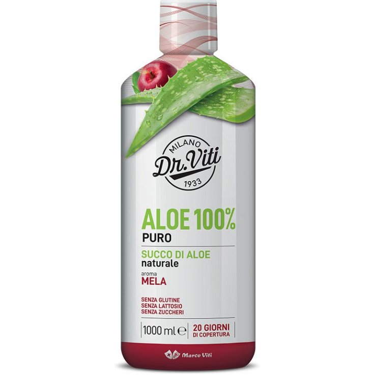 Aloe 100% Puro Aroma Mela 1000ml