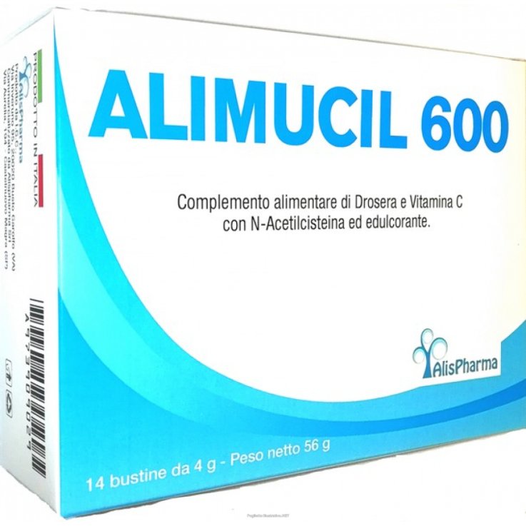 alimucil 600 14 bustine apparato respiratorio omniaequipe 