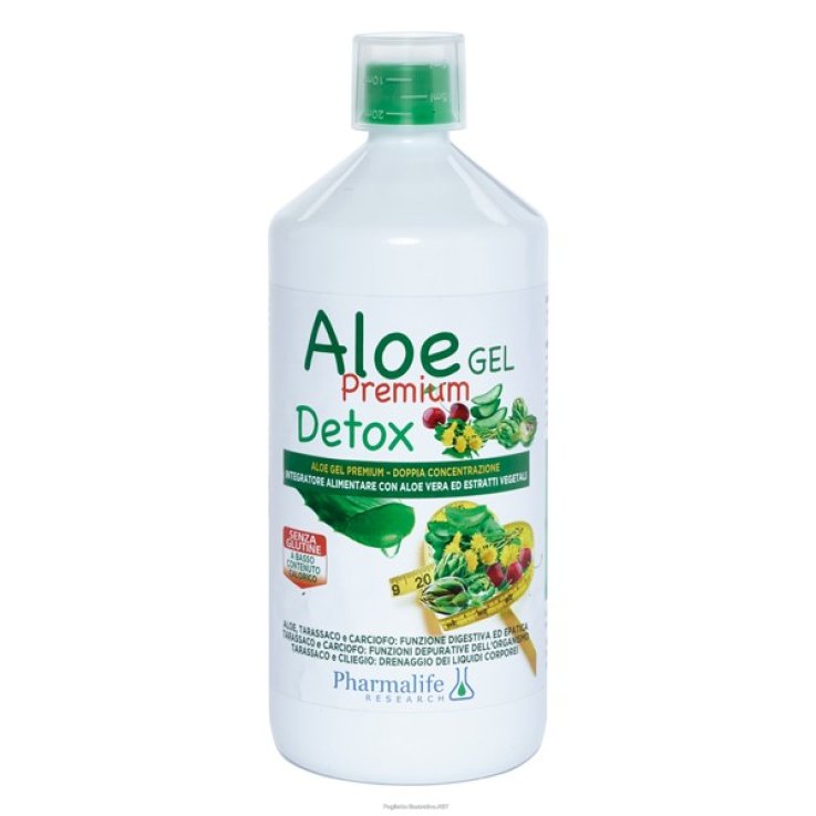 aloe gel premium detox 1l alimenti  pharmalife research