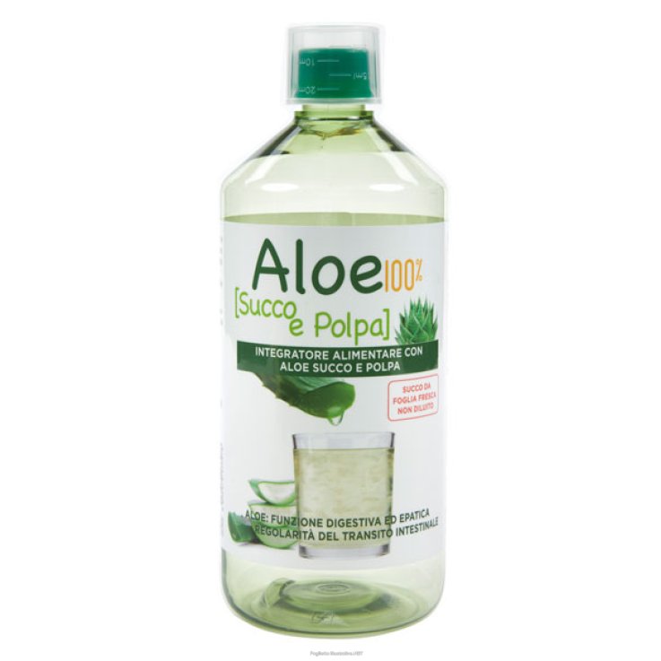 aloe succo/polpa 100% 1lt polivalenti pharmalife 