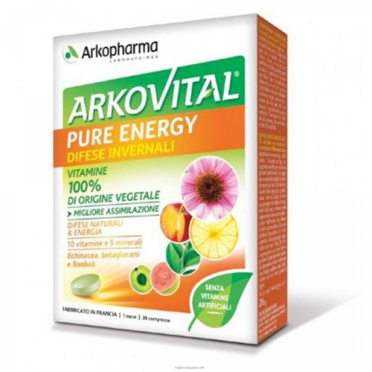 Arkofarm Arkovital Pure Energy Difese Invernali 30 Compresse