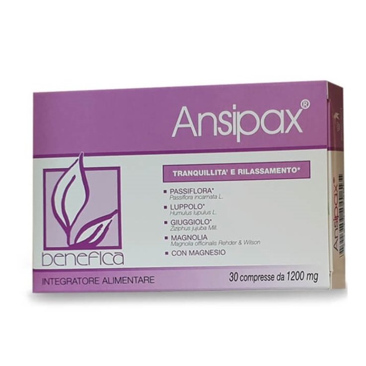 BENEFICA ANSIPAX 30 COMPRESSE