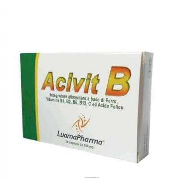 acivit b 30 capsule luama pharma 