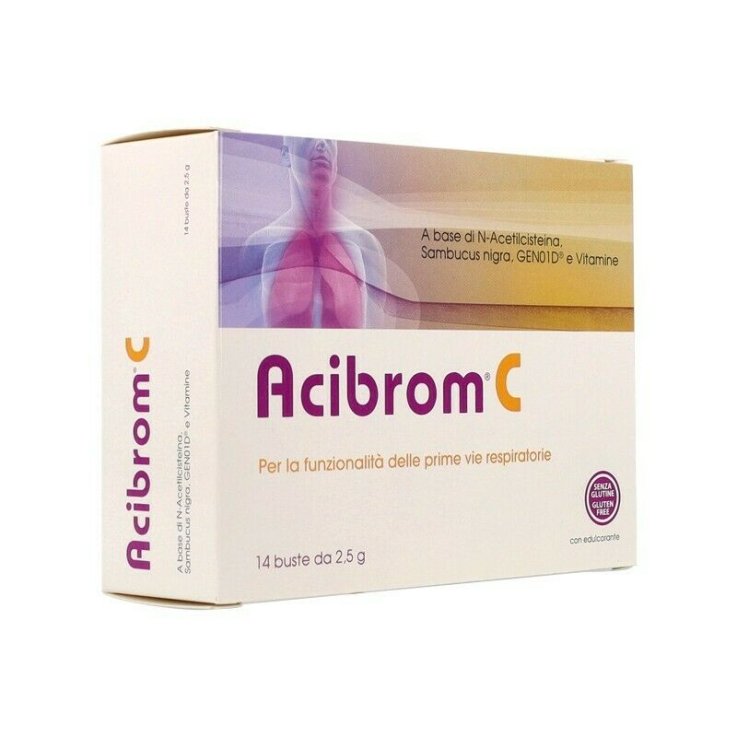 RIMED Acibrom C 14 Bustine - Integratore per le vie respiratorie