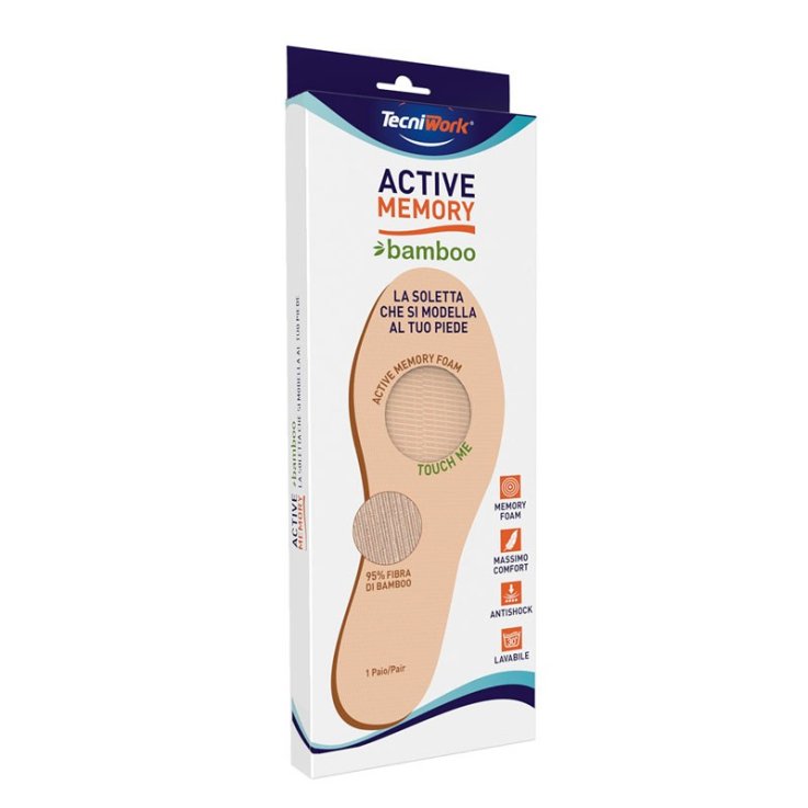 Active Memory Soletta Bamboo n. 38, 1 paio