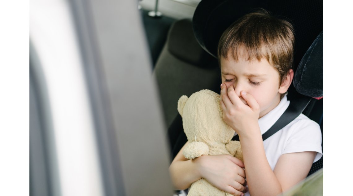 Cause e rimedi del mal d'auto nei bambini