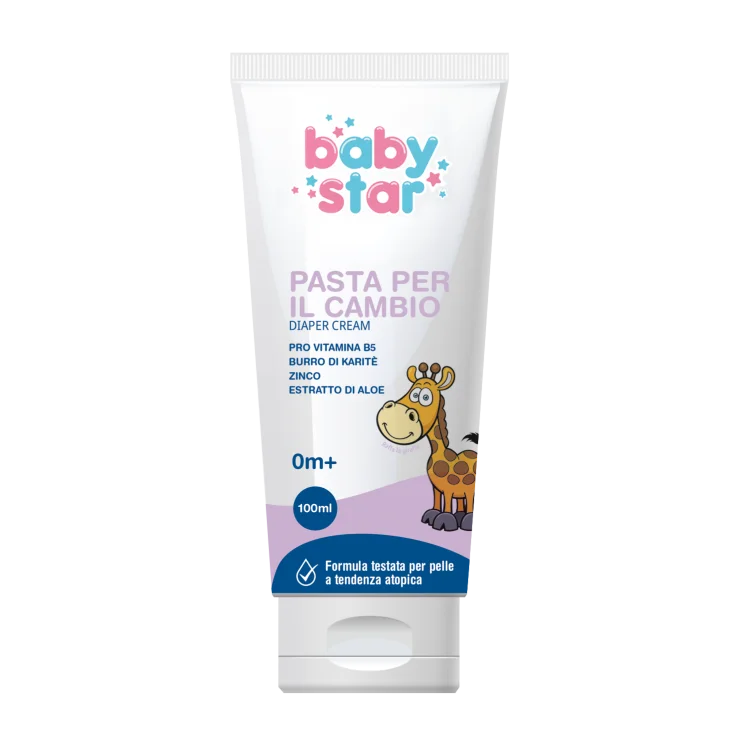BABY STAR PASTA PER IL CAMBIO OSSIDO ZINCO 100 ML