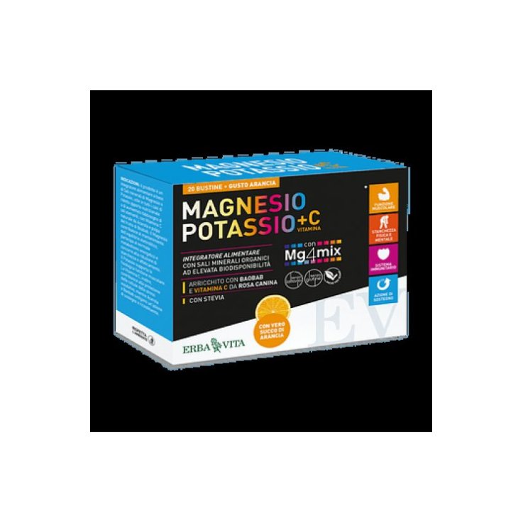 Magnesio E Potassio +vitamina C Arancia