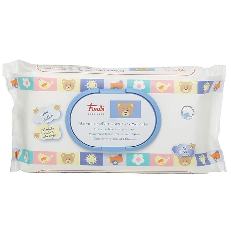 Trudi Baby Care 72 Salviettine Detergenti 
