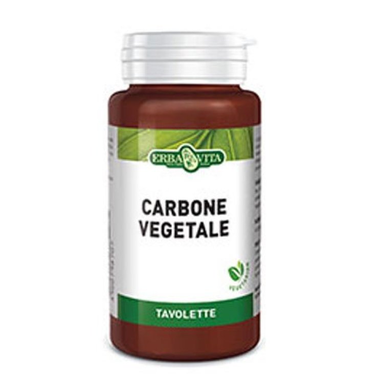 ErbaVita Carbone vegetale 100tavolette