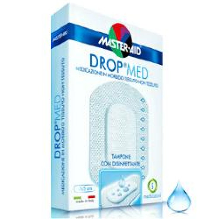 Drop med compresse per medicazione 5 pezzi 10x8