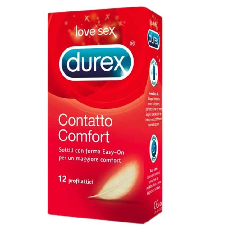 Durex  Contatto Comfort 12 Pezzi