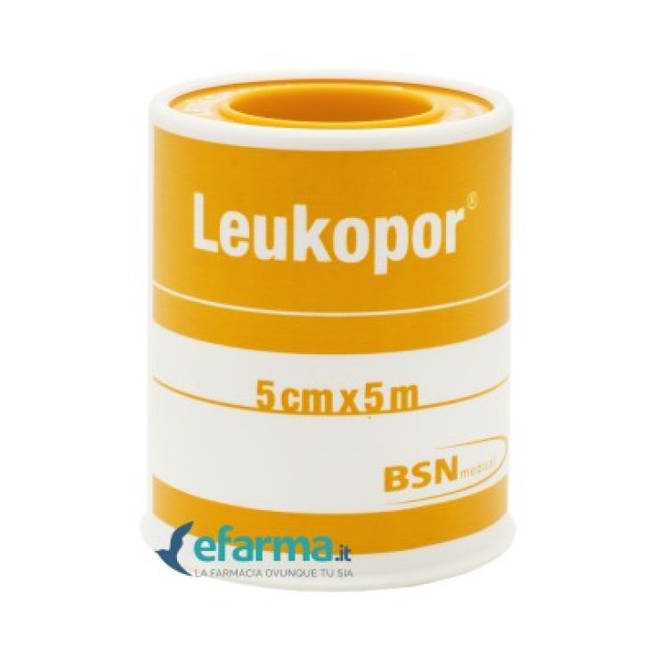 Cerotti Leukopor 5 mt x 5 cm