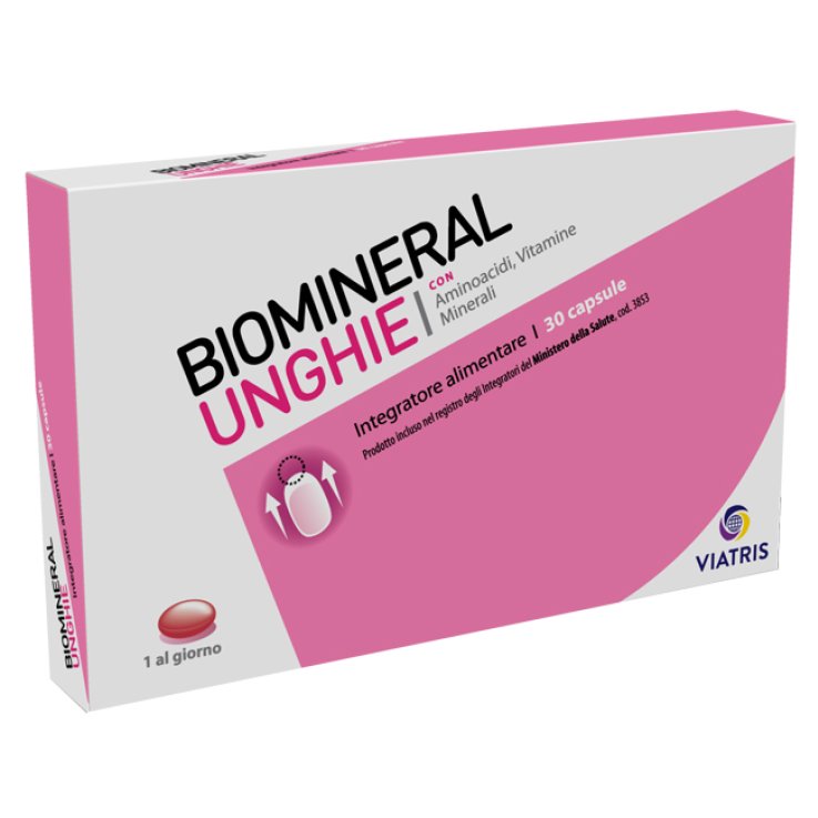 BIOMINERAL UNGHIE 30 Capsule Meda pharma 