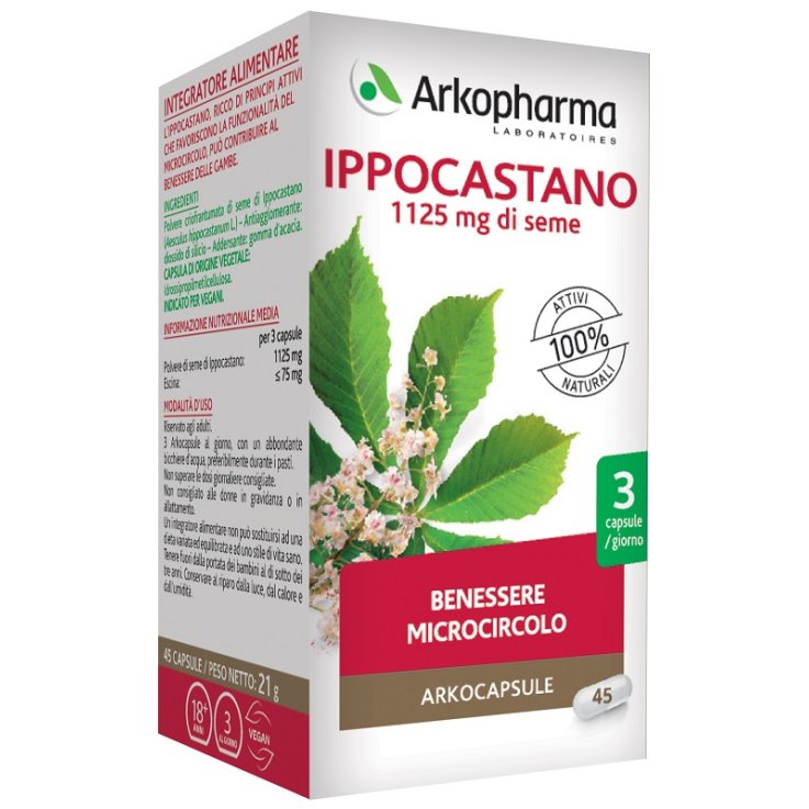 Ippocastano arkocapsule 45 capsule