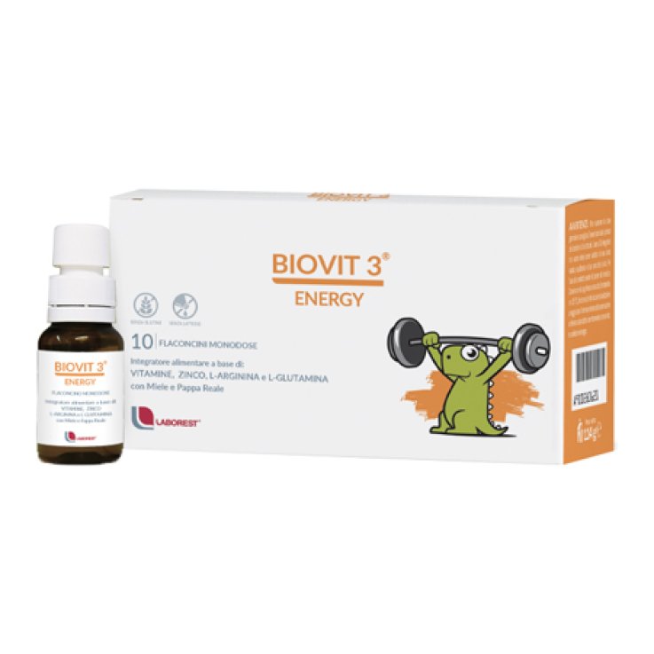 BIOVIT 3 ENERGY 10 flaconcini 10ML Ar fitofarma
