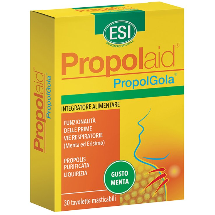 Propolaid propolgola menta 30 tavolette Esi