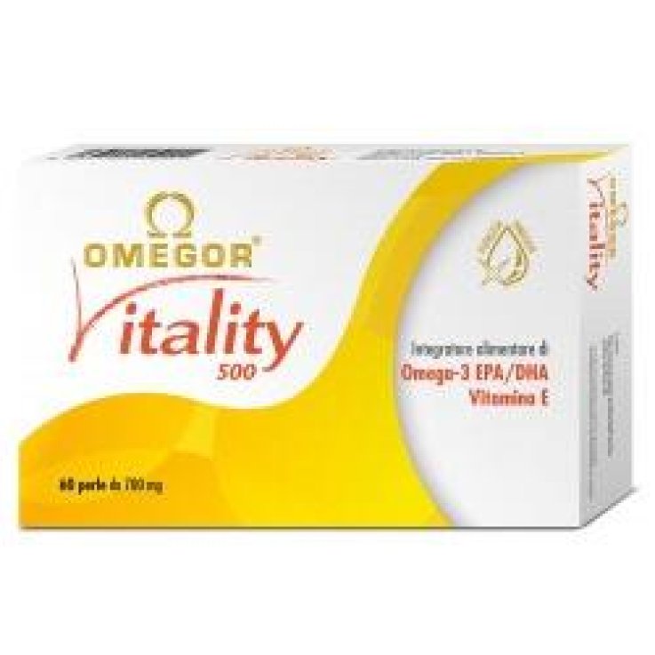 Omegor Vitality 500 Integratore omega 3 60 Perle