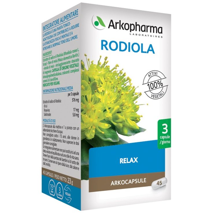 Rodiola arkocapsule 45 capsule