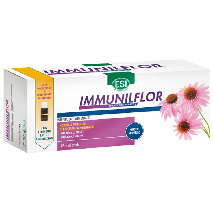 Immunilflor mini drink 12 flaconcini Esi