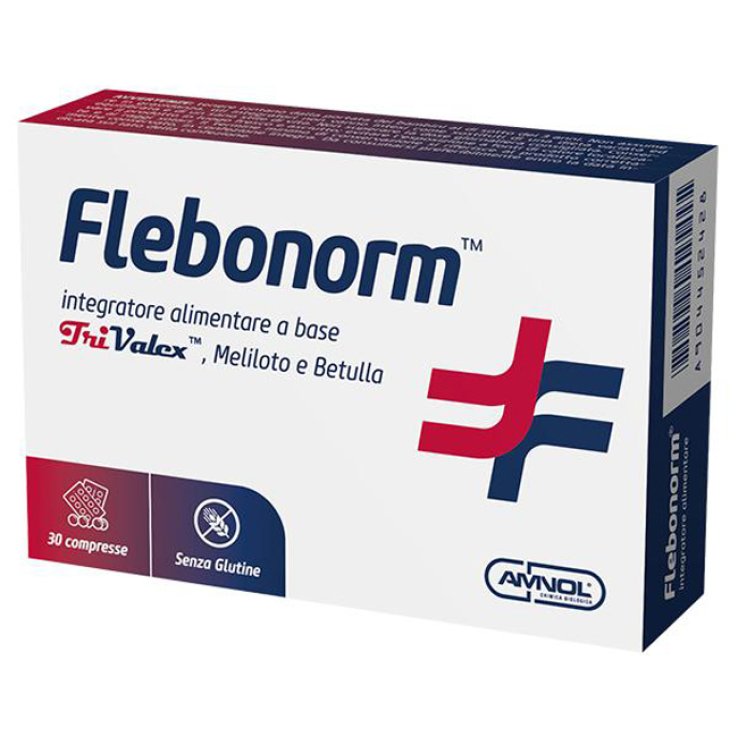 FLEBONORM 30 COMPRESSE Amnol chimica biologica