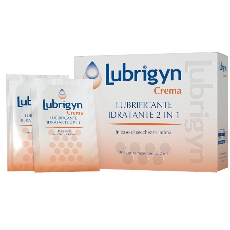 Lubrigyn crema lubrificante vaginale 20 bustine 2 ml