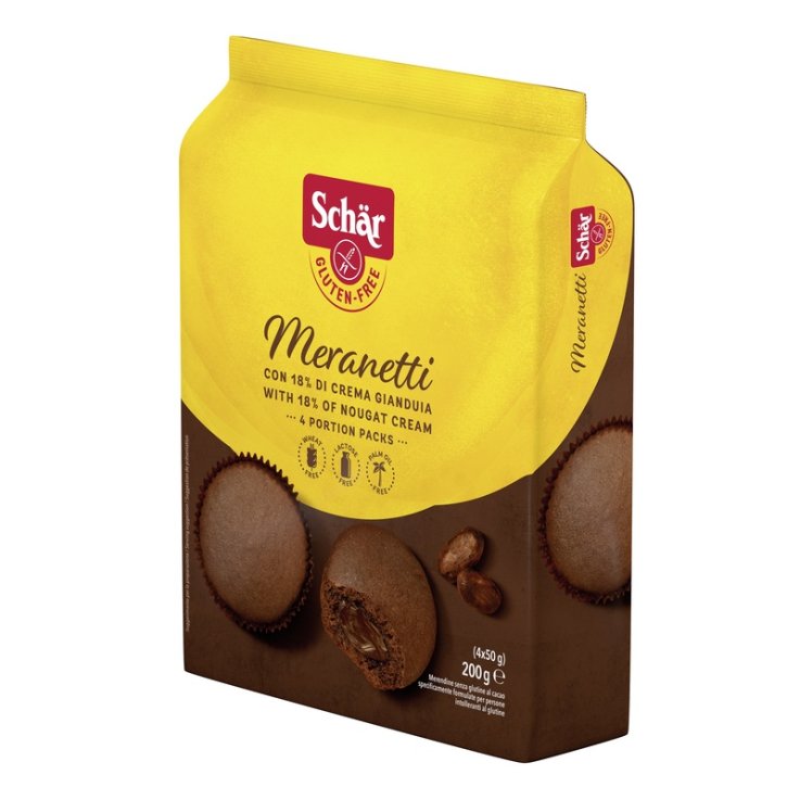 Schar Meranetti Merendine Al Cacao 4X50 Gr 