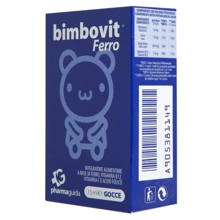 BIMBOVIT FERRO GOCCE 15ML Pharmaguida