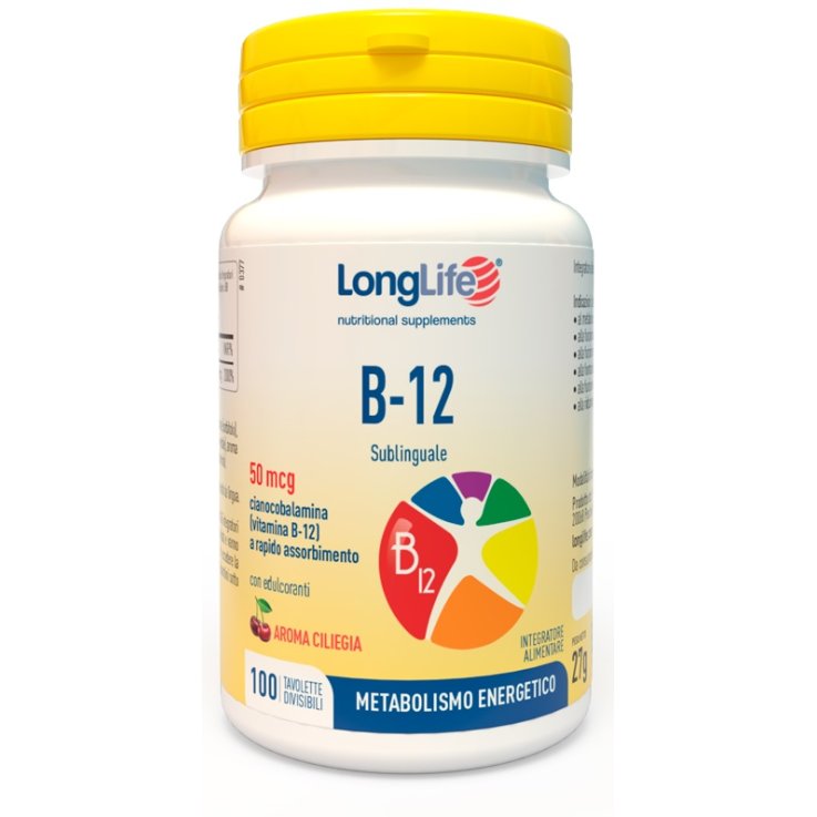 LONGLIFE B12 50mcg 100 Cpr