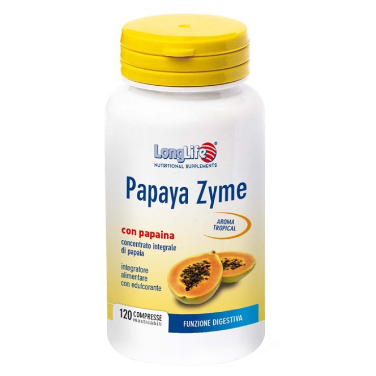 LONGLIFE PAPAYA ZYME 120 Tav.