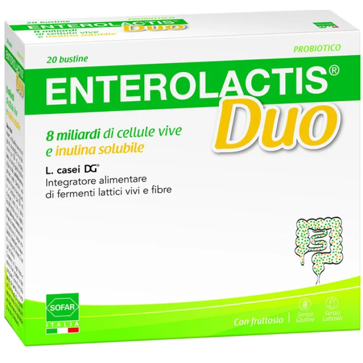 ENTEROLACTIS DUO 20 BUSTINE Sofar