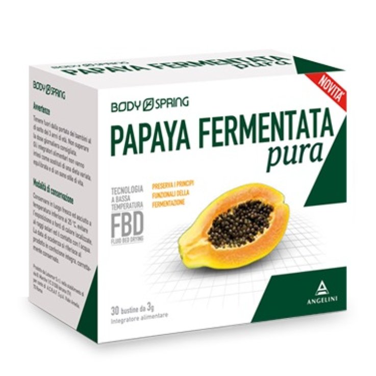 BODY SPRING Papaia Fermentata 30 Bustine Angelini