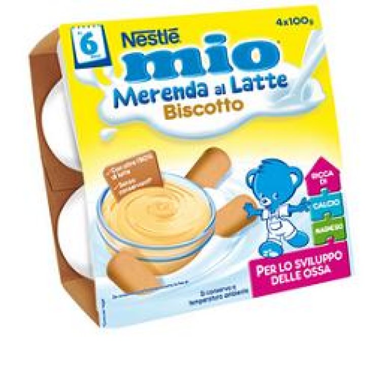 MIO Mer.Latte Biscotto 4x100g