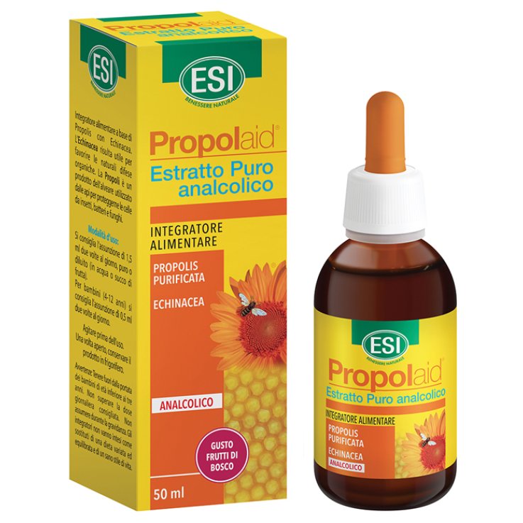 Propolaid estratto puro analcolico 50 ml Esi