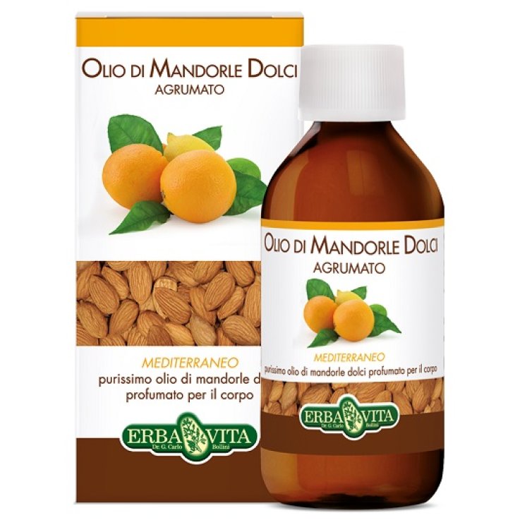 Erba Vita Olio di Mandorle Dolci Agrumato Olio Idratante Corpo 250 ml